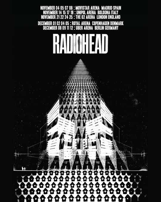 Radiohead anuncia su regreso a los escenarios con gira europea en 2025