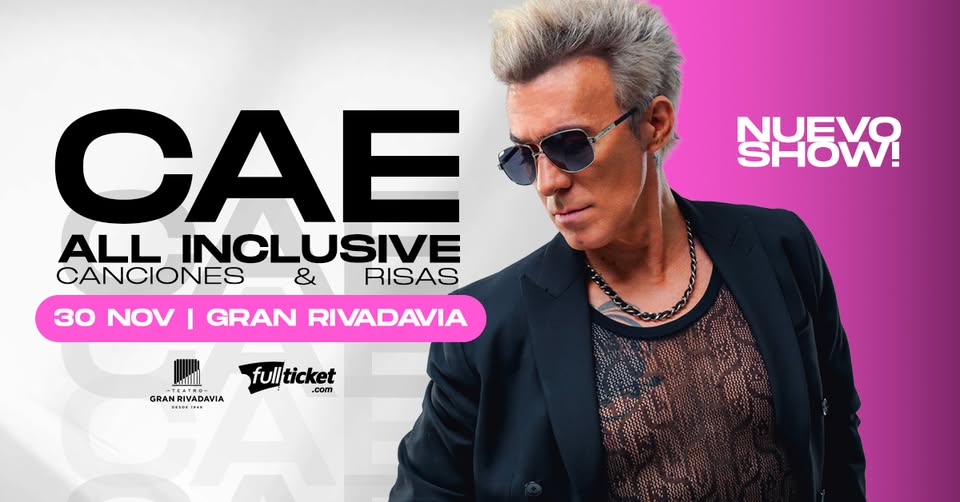 CAE presenta “All Inclusive”: música, humor y emoción en un espectáculo total