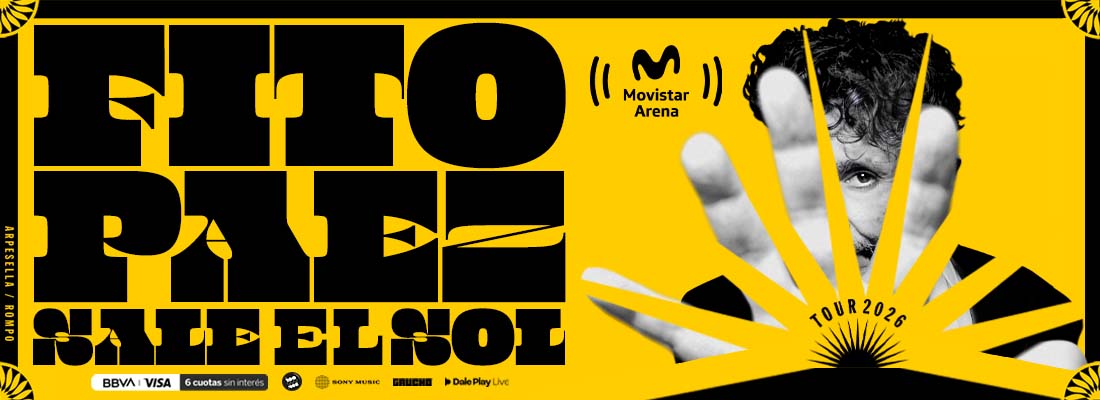 Fito Páez regresa a Buenos Aires con su nuevo espectáculo “Sale el Sol”