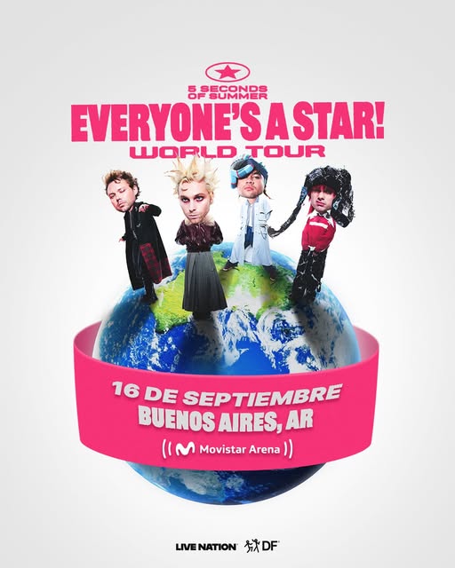 5 Seconds of Summer en Argentina 2026