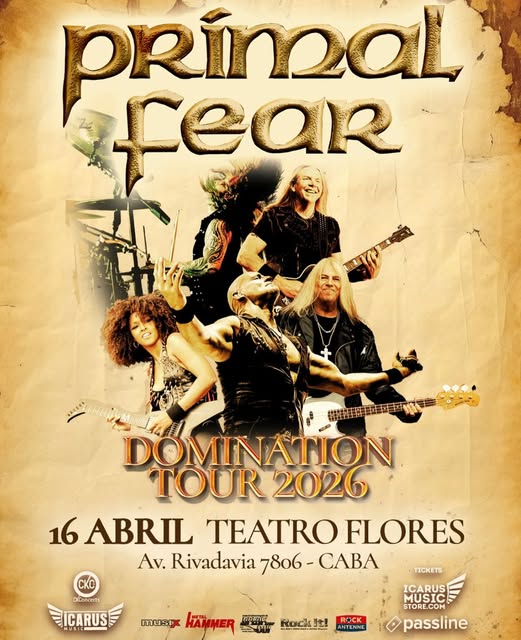 Primal Fear en Argentina 2026