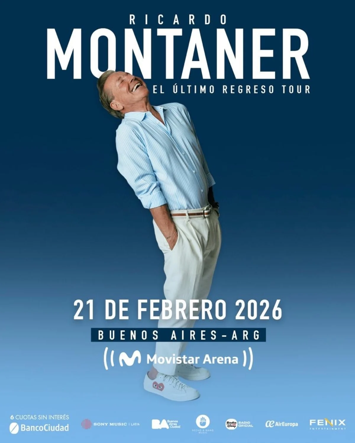 Ricardo Montaner en Argentina 2026