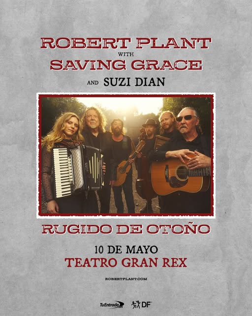 Robert Plant en Argentina 2026