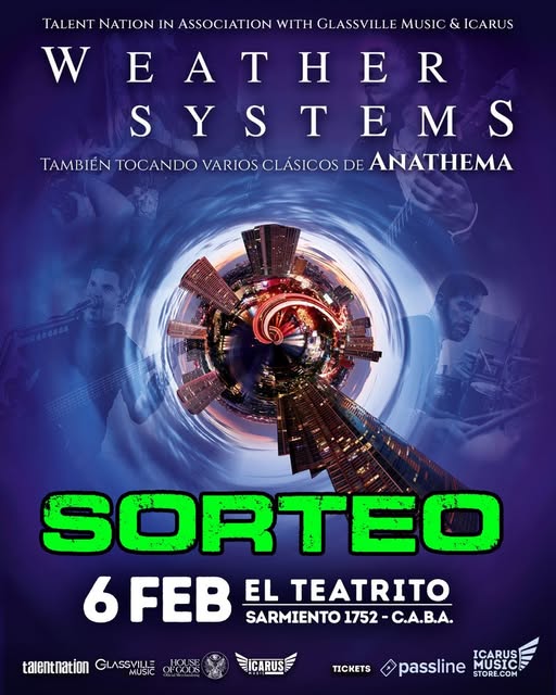 Weather Systems llega por primera vez a Buenos Aires