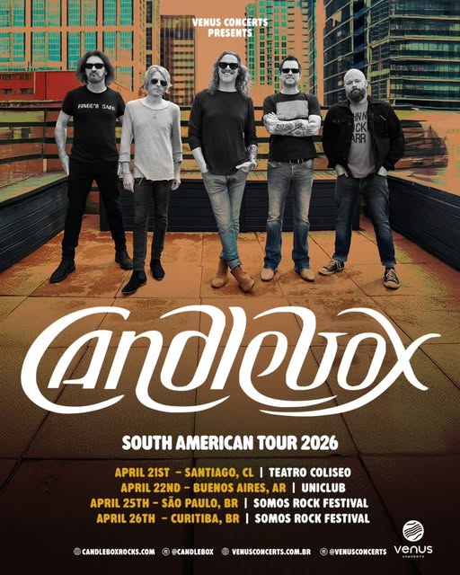 Candlebox regresa a Argentina: show confirmado en Buenos Aires para abril de 2026