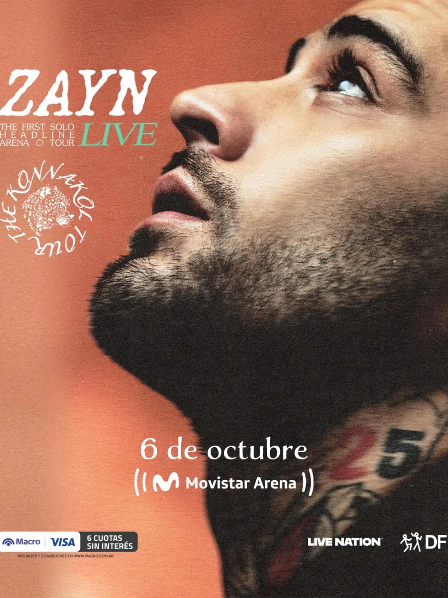 ZAYN vuelve a Argentina con The Konnakol Tour 2026