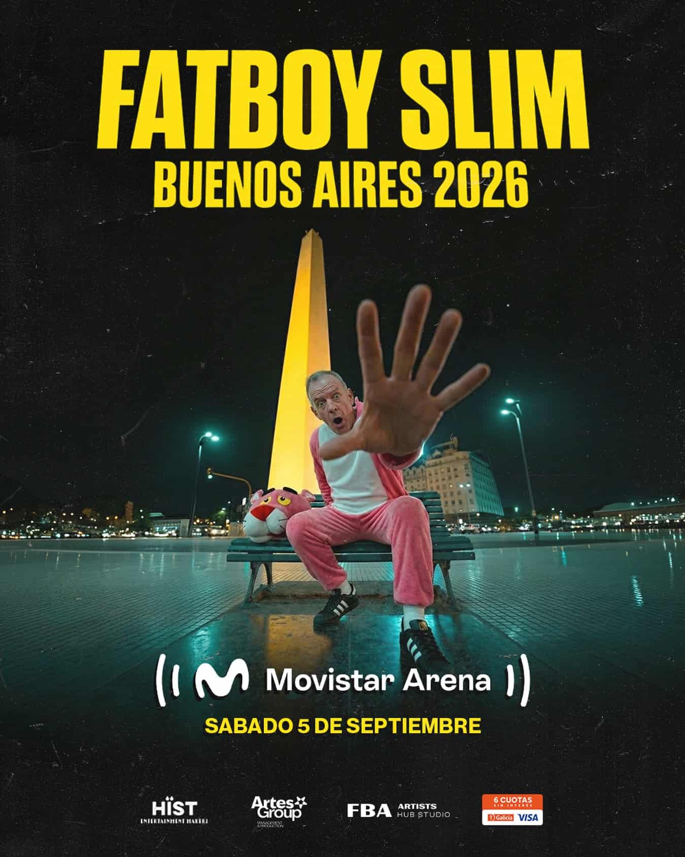 Fatboy Slim vuelve a Buenos Aires: fiesta electrónica histórica el 5 de septiembre