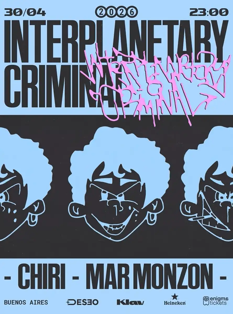 Interplanetary Criminal en Buenos Aires 2026
