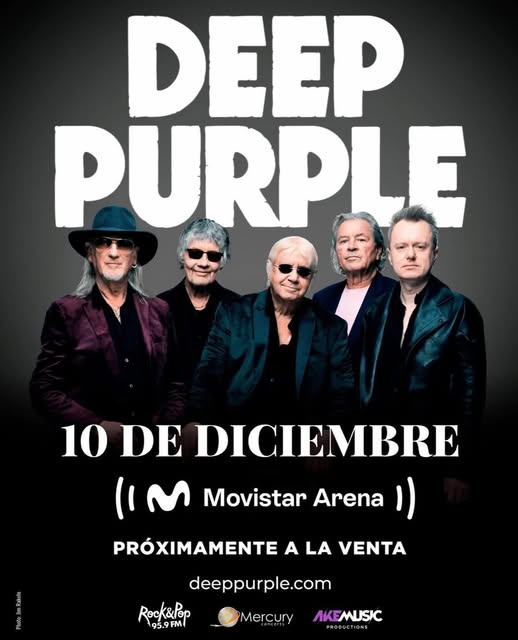Deep Purple vuelve a la Argentina: la leyenda del rock tocará en el Movistar Arena en diciembre