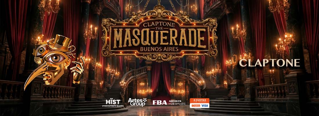 Masquerade Buenos Aires: una noche de misterio y música con Claptone y artistas invitados