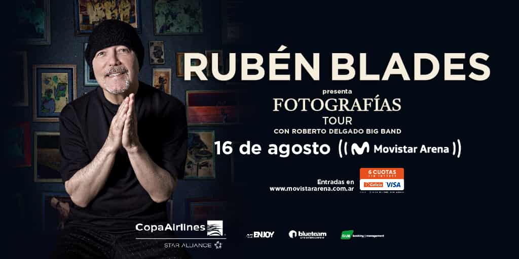 Rubén Blades en Buenos Aires 2026