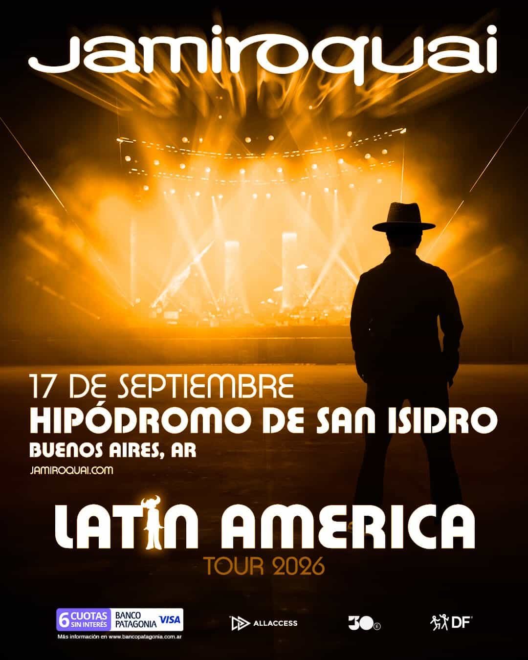 Jamiroquai regresa a Argentina: fecha, entradas y todos los detalles del show en Buenos Aires