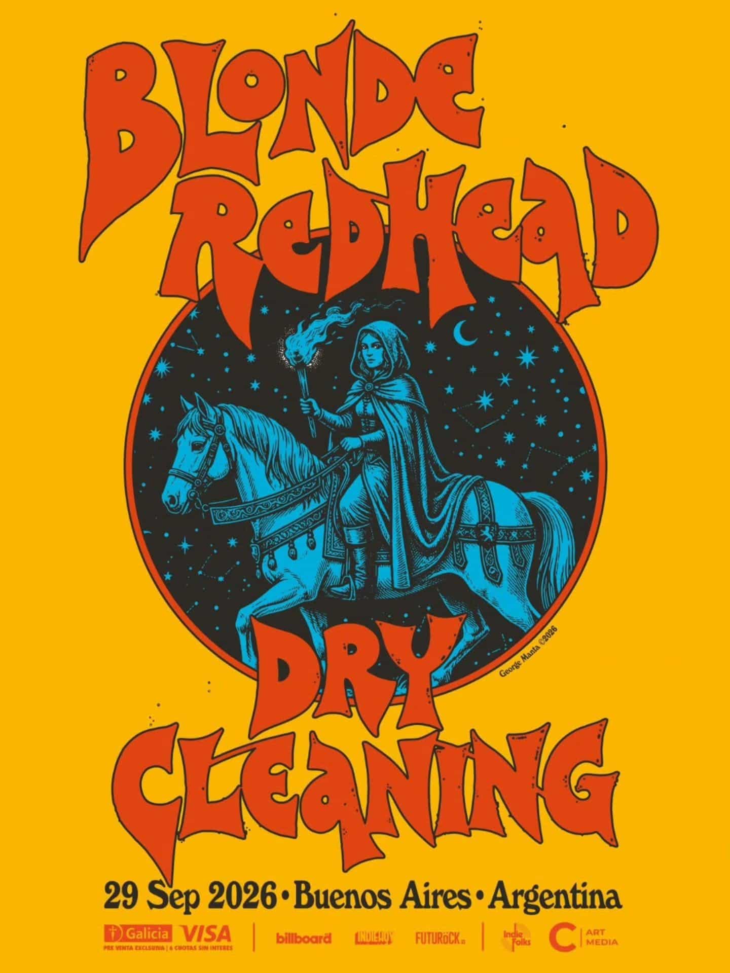 Blonde Redhead y Dry Cleaning llegarán a Argentina