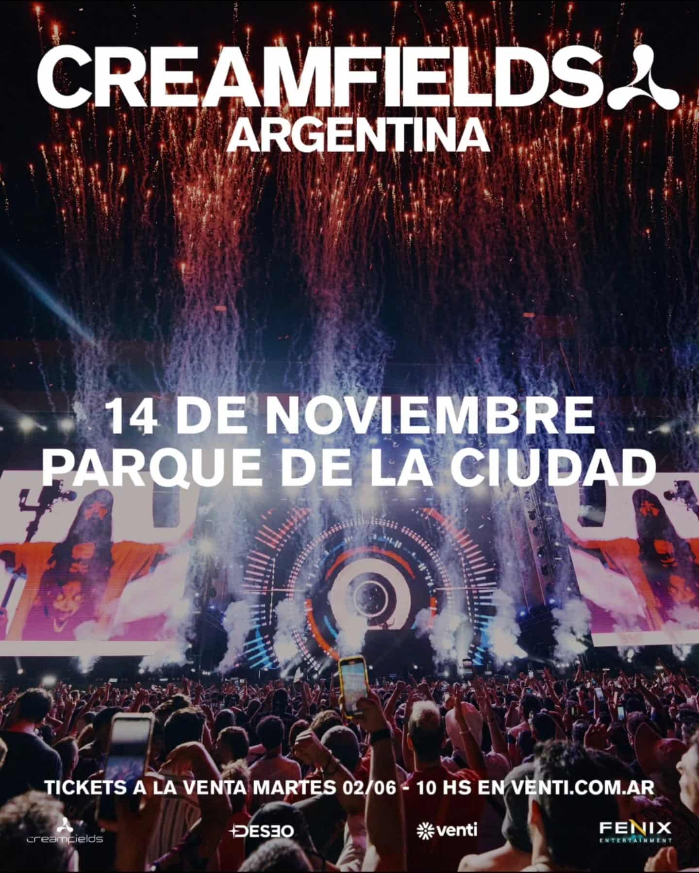 Creamfields Argentina 2026: ya están a la venta las entradas para una nueva edición del festival