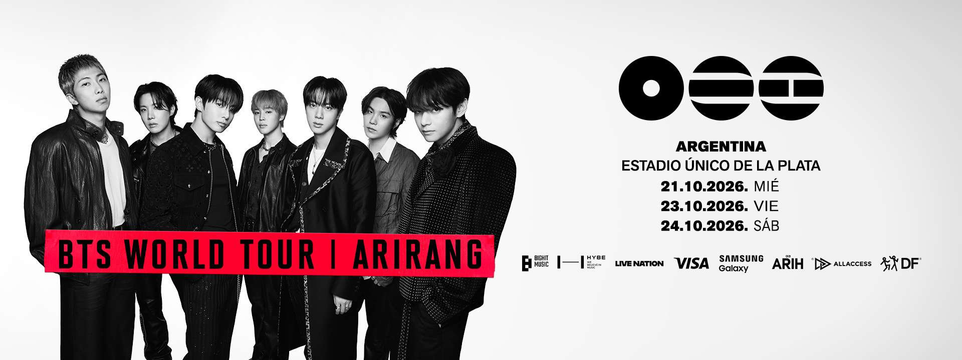 BTS Argentina 2026: BTS WORLD TOUR ‘ARIRANG’ en Buenos Aires