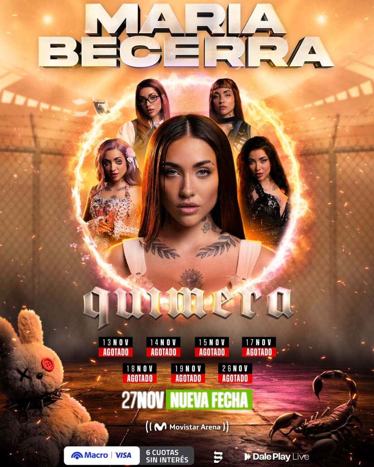 María Becerra en Buenos Aires 2026: fechas, entradas