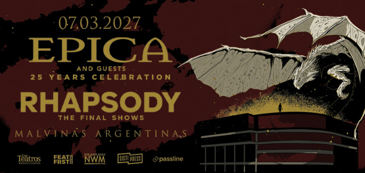 Epica y Rhapsody en Buenos Aires 2027: entradas, precios y fecha